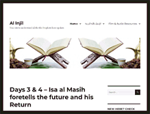 Tablet Screenshot of al-injil.net
